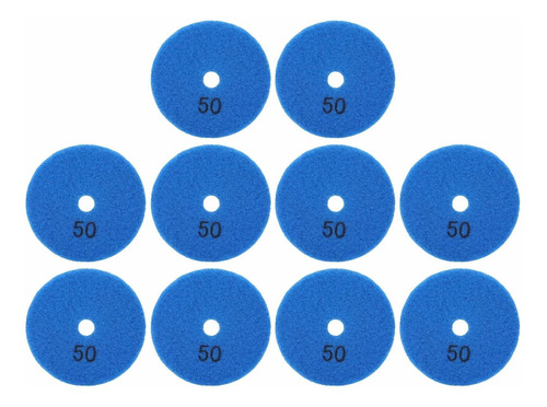 Juego 10 Almohadilla Para Rueda 3.1 In Pulir Marmol 50