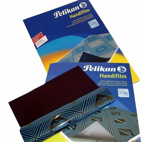 Papel Carbonico Handfilm X 50 Hojas Azul