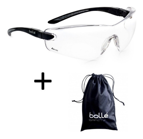 Lentes Seguridad Bolle Cobra 40040 Mica Clara Hd Anti Empaño