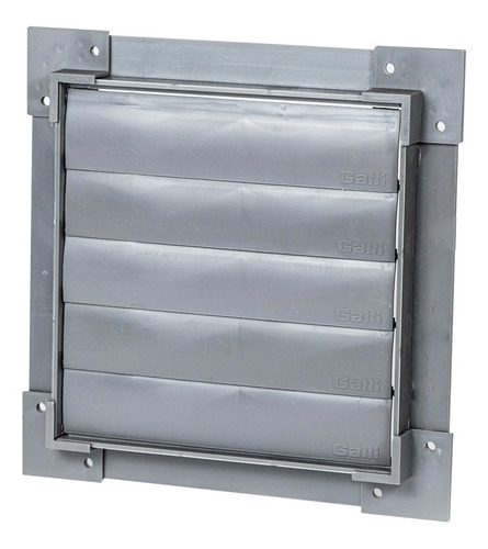 Imagen 4 de 10 de Persiana Plástica Movil Extractor De Aire 35 Cm Cocina/baño Gatti Ventilacion