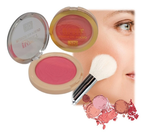Rubor En Polvo Blush Flower Secret Maquillaje