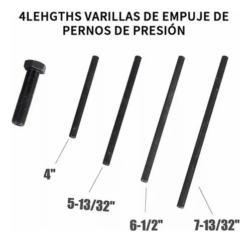 Extractor De Polea Coches, Polea De Cigüeñal 3 Mandíbulas MERION