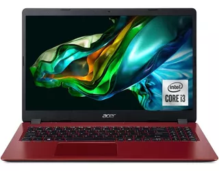 Acer Aspire 3 A315-56-38vx Rocco Red Core I3 8gb 256pcie W10