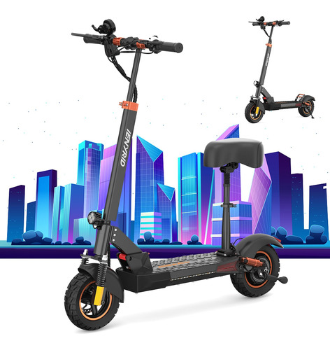 Ienyrid 800w Electric Scooter With Detachable Seat For Adult