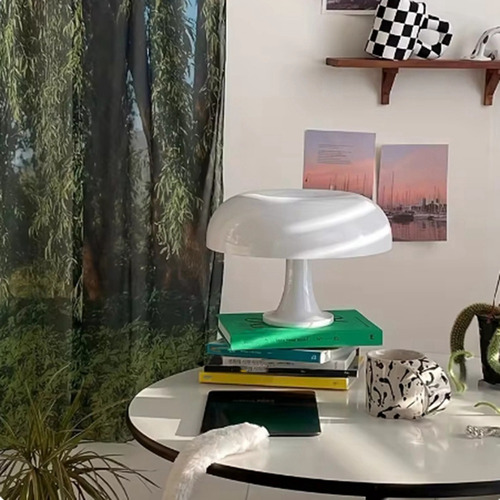 Lámpara De Mesa B6led En Forma De Hongo Para Dormitorio, Mes