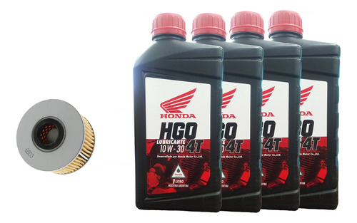 Kit Service Honda Trx 420 Fa Cambio Filtro Aceite Moto Sur