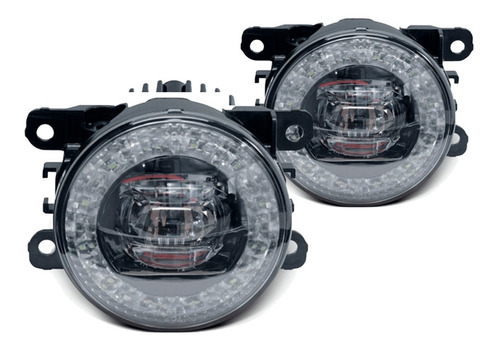 Farol Milha Drl Led Citroen Renault Nissan Jeep Universal