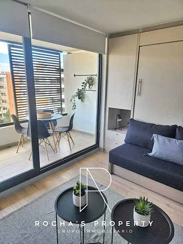 Estudio Amoblado En Las Condes 1b+1e+bod