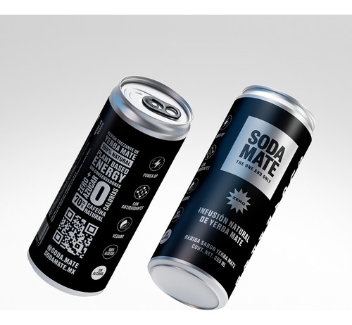 Soda Mate Sugar Free Lata 355ml 24 Pack Bebida Energética