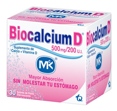 Biocalcium D® Efervescente 30 Sobr - Unidad a $1590