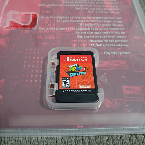 Super Mario Odyssey Switch Midia Fisica