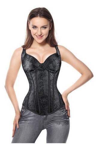 Bordado Corsé De La Cintura Adelgazar Bustier