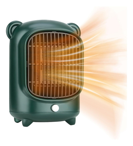 Calentador Espacial Con Termostato Ajustable Mini Calentador