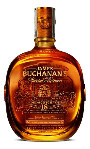 Whisky Buchanan's 18 Años - mL a $378