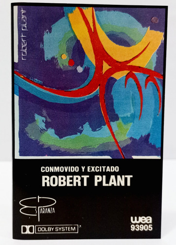 Robert Plant Conmovido Y Excitado Casete Impecable No Cd 