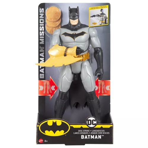 DC Batman - Figura Batman 30 CM Comics - Muñeco Batman 30 cm Articulado -  6065487 - Superhéroes Juguetes Niños 3 Años + : : Bebé