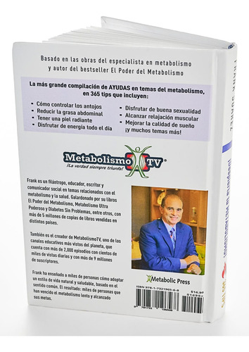 Libro Despierta Tu Metabolismo 365 Tips Frank Suarez