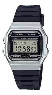 Reloj Casio Retro Vintage F-91wm-7 Agente Oficial Caba Watchcenter , Garantia 2 Años