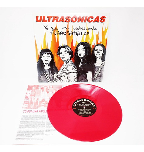 Lp Vinil Ultrasónicas - Yo Fui Una Adolescente Terrosatanica