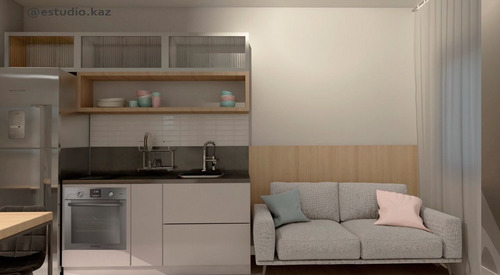 Imagem 4 de 14 de Studio À Venda, 24 M² Por R$ 217.717,83 - Portão - Curitiba/pr - St0093