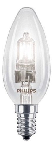 Kit 10 Lâmpadas Halogenas Vela 42w E14 220 V Philips Cor da luz Branco-quente 220V