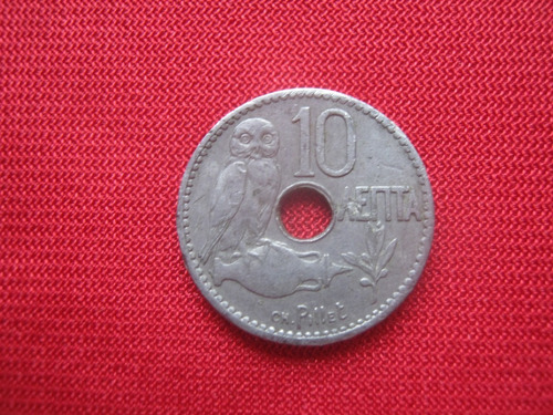 Grecia 10 Lepta 1912