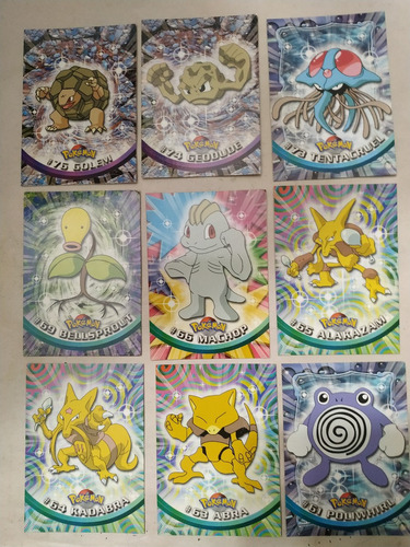 Cartas Pokemon Topps