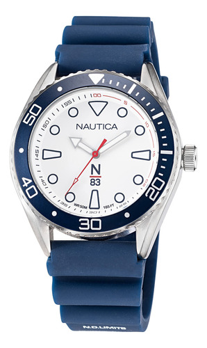 Nautica N83 Napfwf115 N83 Finn World - Reloj Con Correa De .