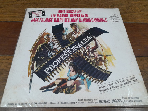 Lp Vinilo -los Profesionales -soundtrack -maurice Jarre-1966