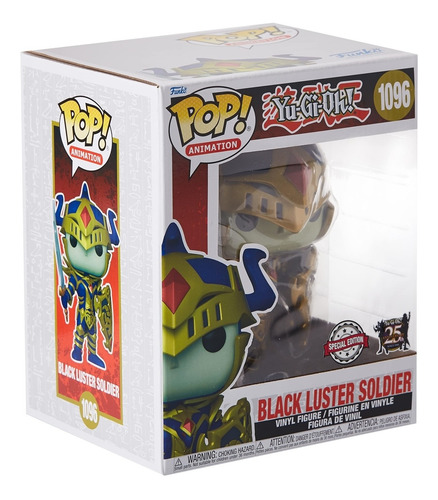 Funko Pop! Black Luster Soldier #1096 (6 Pulgadas) Yu Gi Oh!
