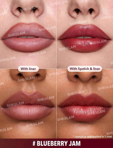 Sheglam Dúo De Lápiz Labial Y Delineador