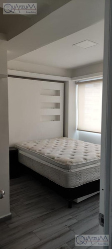 Vive Con Estilo. Departamento Semiamueblado En Renta-ideal Para Profesionistas Y Parejas