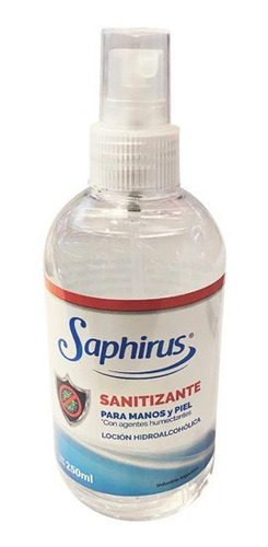 6 Sanitizante Para Manos, Piel Y Superficies Spray 250ml