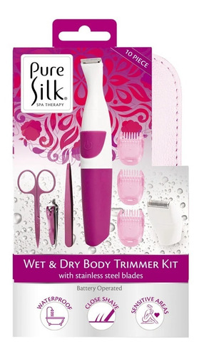 Desvelladora Pure Silk Kit 10 Piezas Portatil  Waterproof