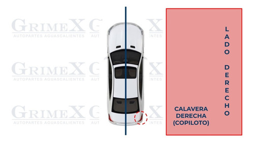 Calavera Ford Pu 1998-99-00-01-02-03-2004 California Tyc Ore