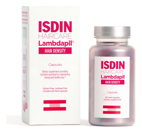 Suplemento Isdin Lambdapil Hair Density 60 Cápsulas