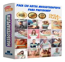 Comprar Pack 130 Artes Para Massoterapeuta Editáveis Psd + Png