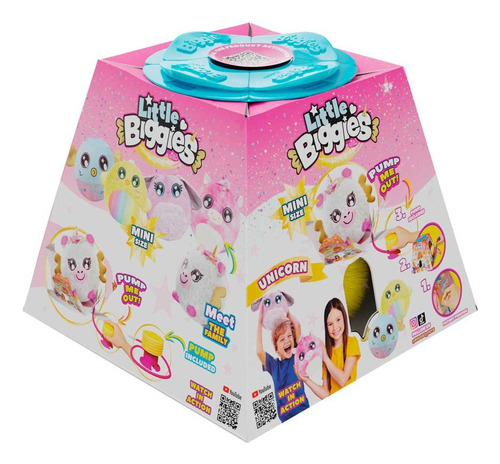 Peluche Inflable Biggies Little Fantasy 22cm Color Pollito