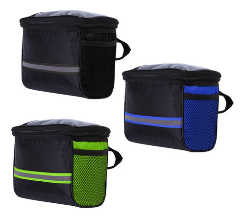 Mountain Mtb Outdoo Handlebar Bag 3 Pack