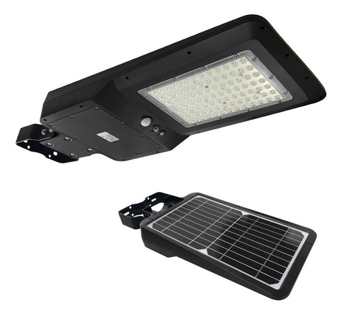 Lampara Reflector Led Solar 300w Alumbrado Publico Poste