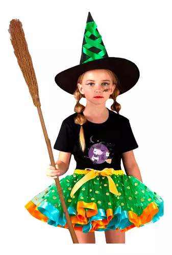 Escoba Bruja De Paja Para Niños Patrios Halloween