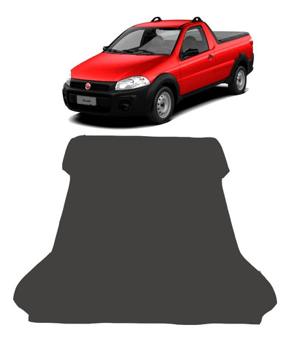 Tapete Para Caçamba Fiat Strada Cabine Simples 2015 Em Eva