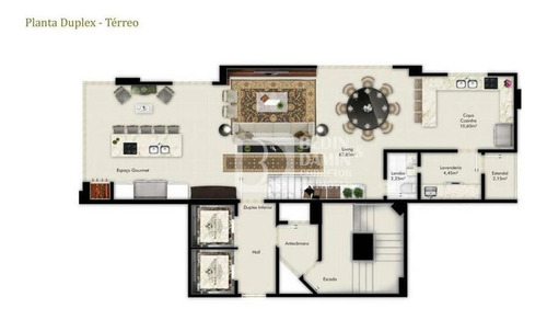 Imagem 3 de 15 de Apartamento 4 Suítes Duplex Alto Padrão Itapema Sc - 00033
