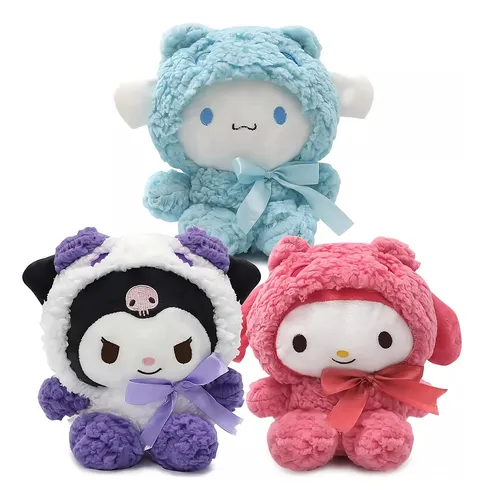 comprar Muñeco De Peluche De Kuromi My Melody Cinnamoroll 3 Piezas