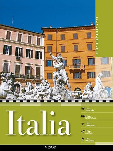Italia + Hoja De Ruta, De Guias Turisticas Visor. Editorial Visor Enciclopedias Audiovisua, Tapa Blanda En Español