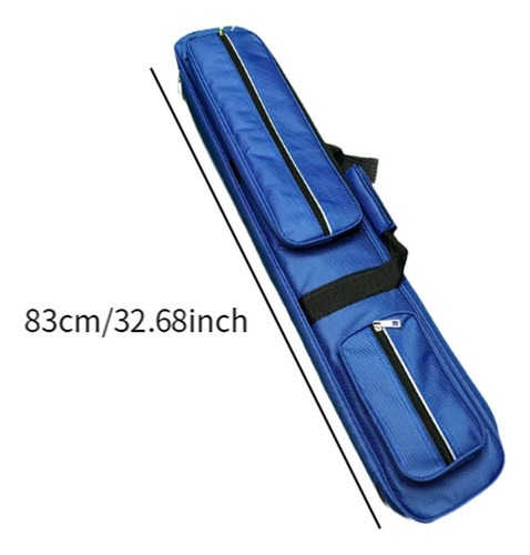 Estuche De Transporte Para Tacos De Billar Bolsa Para Azul