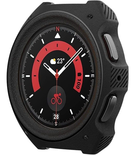 Funda Caseology Samsung Galaxy Watch 5 Pro 45 Mm Negro Mate