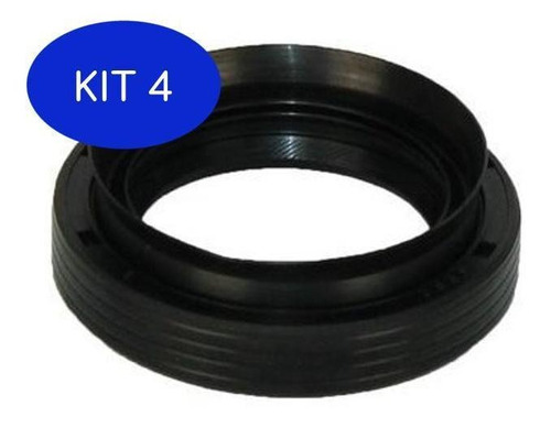 Kit 4 Retentor Com Flange Caixa Transferencia Ford F1000 93