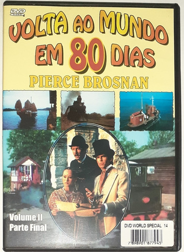 Dvd - Volta Ao Mundo Em 80 Dias - Pierce Brosnan - Lacrado