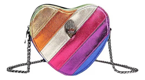 Of Kurt Geiger Eagle Head Vintage Rainbow Bolso De Hombro A